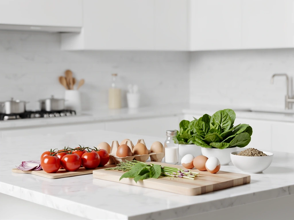 Preparación de comida saludable